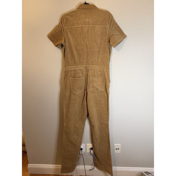 NWT Mango Corduroy Jumpsuit with Zip Tan Sz XXL $99 [jb] - Picture 16 of 16